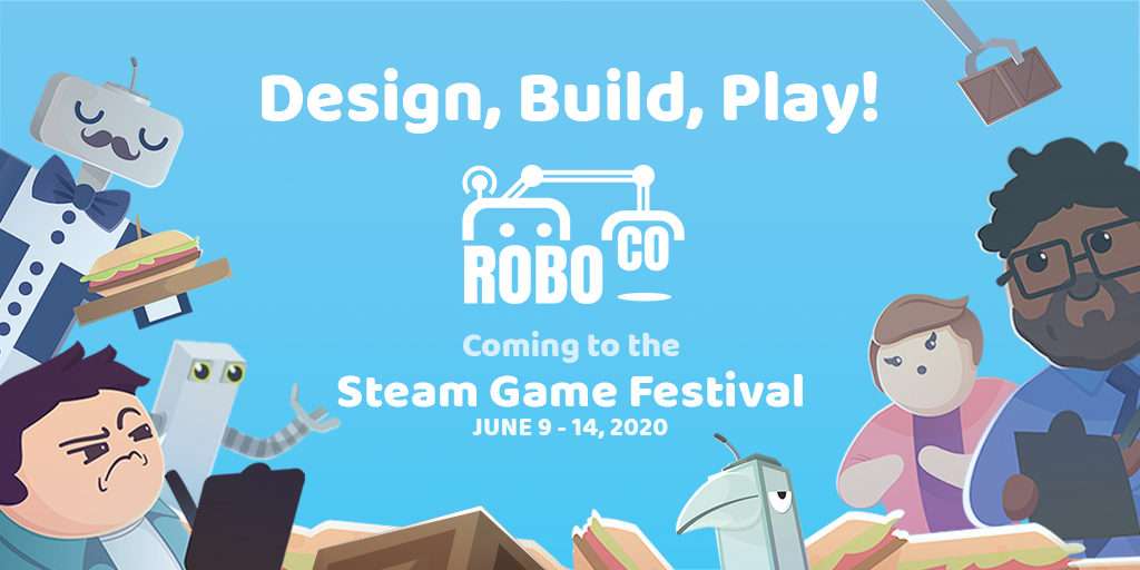 RoboCo is coming to the Steam Game Festival: Summer Edition!