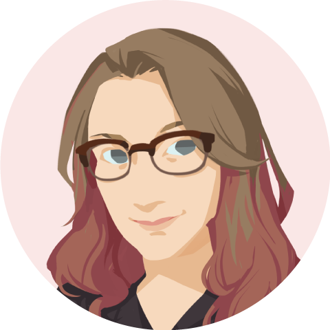 Illustrated portrait of Allison Salmon.