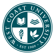 west coast university logo